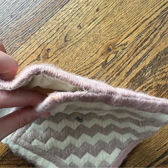 Vintage Handmade Clutch Cream and Pink Coastal Mermaid Seashell - Picture 8 of 8